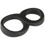 Dayloveme 8 Shape Silicone Double Co-ck Rings Adult S-ex Toys for Men