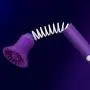 RITER USB Charging AV Double Head Vibrantor Female masturabation Massage Stick Adullt Fun IXI Romantic Lover Sucking Teasing Egg Purple