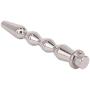 Eastern Delights 2.4 Inches Stainless Solid Urethral Sounds Penis Plug for Beginner