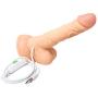 WYY Realistic Dildo Automatic G-Point Vibratór and Suctión Cup Female Hands-Free Séx Fun, PVC Energetic Penis Séx Toy Rechargeable Anal Vibratór for Orgasm Shirt