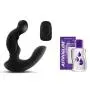 Premium Silicone Remote Wireless P Stimulator & 2.5 Oz Astroglide Water-Based Personal Lubricant Premium Silicone Remote Wireless P Stimulator & 2.5 Oz Astroglide Water-Based Personal Lubricant