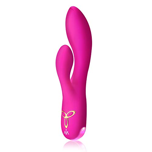 IMO Upgraded Rabbit G-spot Vibrator, Waterproof and Rechargeable Clitoris Vagina Vibrating Massager Sex Toy for Women or Couples