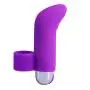 YUXINGER Female Personal Finger V-ībrātōr Stímulators Powerful G-Sppot Massager for Women - Purple