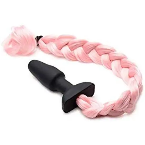 Pink Pony Tail Anal Plug Pink Pony Tail Anal Plug