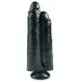 Pipedream Products King Cock 9" Two Cocks One Hole, Black, 24 Lb Pipedream Products King Cock 9" Two Cocks One Hole, Black, 24 Lb