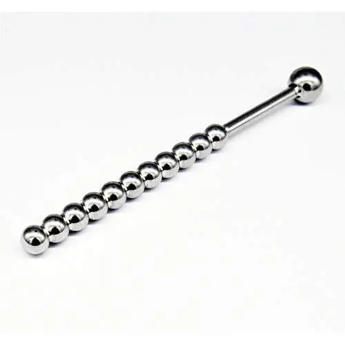 YiFeng Durable Stainless Steel Silicone Urethral Sound Catheter Metal Penis Plug Stretching Beads Insert Dilator YiFeng Durable Stainless Steel Silicone Urethral Sound Catheter Metal Penis Plug Stretching Beads Insert Dilator