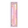Doc Johnson Crystal Jellies - Jr. Double Dong - 12 Inch - Double Sided Dildo - Pink