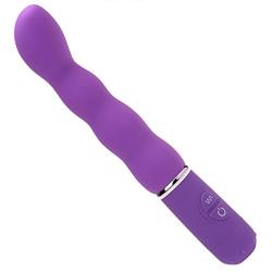 AKStore Female Sex Toy Bead Wand Massager G-spot Vibrator Clit Stimulator Soft Silicone Strong Powerful Vibe Dildo Penis Vibrator Masturbation for Women