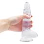 Lfcmf 7.87 inches Ultra-Realistic Large Suction Cup Ladies Massage