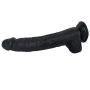 ZYYSQ Super Big Realistic Dillo with Suction Cup,Analog Plug Adut Seax Toiy for Women Men Couples ZYYSQ (Color : Black)