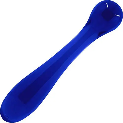 Ns Novelties Crystal Glass Pleasure Wand, Blue Ns Novelties Crystal Glass Pleasure Wand, Blue