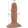 YOULAN 5in Ladies Soft Wand Can Be Bent Wife Massager