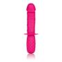 CalExotics Grip Thruster Probe – Waterproof G Spot Dildo for Women – Adult Silicone Dong Sex Toy for Couples - Pink