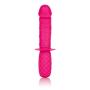 CalExotics Grip Thruster Probe – Waterproof G Spot Dildo for Women – Adult Silicone Dong Sex Toy for Couples - Pink