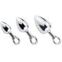 1SET Portable Stainless Steel Solid Metal Hook Delay RinDual-use Plug