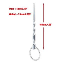 Eastern Delights 103mm Stainless Urethral Sounds Sounding Rod for Beginners