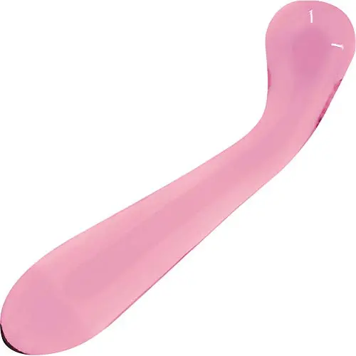 Ns Novelties Crystal Glass G-spot Wand, Pink Ns Novelties Crystal Glass G-spot Wand, Pink