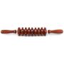 K- Planet Wooden Nine-Wheel Massager Leg Roller Massage Fitness Massage Massage Stick for Cramping Pain Tightness Relief Helps Legs Back Recovery Tools