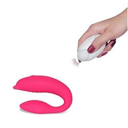 Sekslife 100% High Quality USB Rechargeable Couples Sharecouples Vǐberatores with Remote, Waterproof Wireless Relaxing Toy Pleasing Toys 10 Multi Speeds Discreet Package