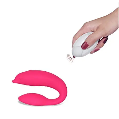 Sekslife 100% High Quality USB Rechargeable Couples Sharecouples Vǐberatores with Remote, Waterproof Wireless Relaxing Toy Pleasing Toys 10 Multi Speeds Discreet Package