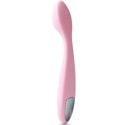 SVAKOM Keri - Pink Rechargeable, Contoured Vibrator - Waterproof Dildo - Vibrating Personal Massager - Sex Toys for Men, Women & Couples - Intelligent & Quiet
