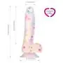 XKiss Confetti Clear Dildo, Super Quality 7" Realistic Silicone Penis with Suction Cup, Artistic Sex Toy for Vaginal G Spot & Anal Prostate Play XKiss Confetti Clear Dildo, Super Quality 7" Realistic Silicone Penis with Suction Cup, Artistic Sex Toy for Vaginal G Spot & Anal Prostate Play