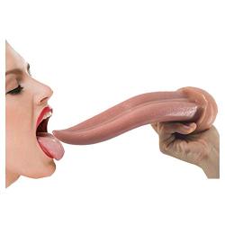 MLSice Anal Plug Realistic Tongue Lick Tease Dildo Butt Plug Vagina G Spot Clitoral Stimulate Flirt Foreplay Sex Toys Oral Sex Erotic Products Rough Surface for Women Lesbian - Skin