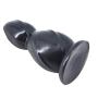 Sexbaby Huge 11.6 * 4.7" Anal Beads,Extra Large Butt Plug, Big Adult Sex Products for Men and Women (Black)