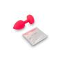 Gvibe Gplug Small Vibrating Butt Plug, Neon Rose