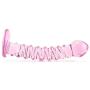 Icicles NO 28 Hand Blown Glass Dildo and JO H20 Water Based Lubricant (1 Oz.)