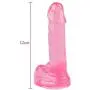 Full Huge Lifelike Silicone Waterproof Tool - Pink - Bijibeng1.3 Full Huge Lifelike Silicone Waterproof Tool - Pink - Bijibeng1.3