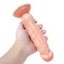 TTQQJJ 8 Inch Female Self Pleasure Fun Toys for Couples - Flesh - Xiaoxuesinianji