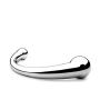 LvBo Wand Massager Handheld Personal massor Waterproof Portable Metal Massage for Muscles Back Neck Shoulder Leg Full Body Pain Relief Relaxation Medical Grade Stainless Steel (Silver (510g))