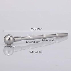 Cone Stimulation Hollow Stainless Steel Chastity Urethral Dilators Urethral Sounds Penis Plug Stretching Tube Sex Toys