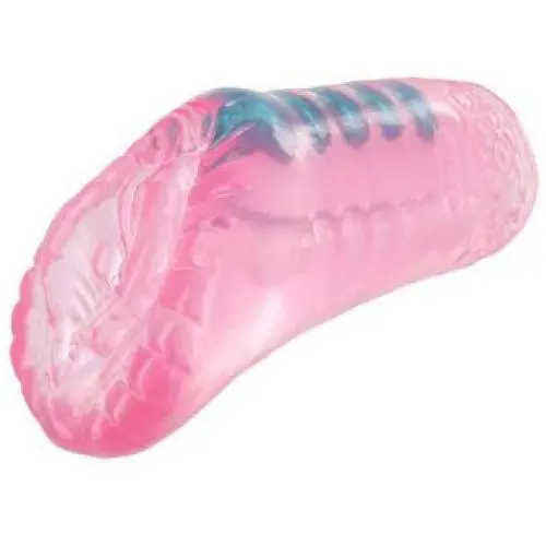 Sexflesh Pink Beaded Vagina Stroker Sexflesh Pink Beaded Vagina Stroker