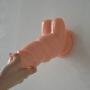 Huge Bendable Stick with Powerful Base Ultra-Soft Skin-Friendly Realx Rod for Women Men(8.5inch)