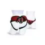 SPORTSHEETS - Red Lace Corsette Strap-On SPORTSHEETS - Red Lace Corsette Strap-On