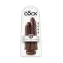 Pipedream Products King Cock 9" Two Cocks One Hole, Brown, 24 Lb Pipedream Products King Cock 9" Two Cocks One Hole, Brown, 24 Lb
