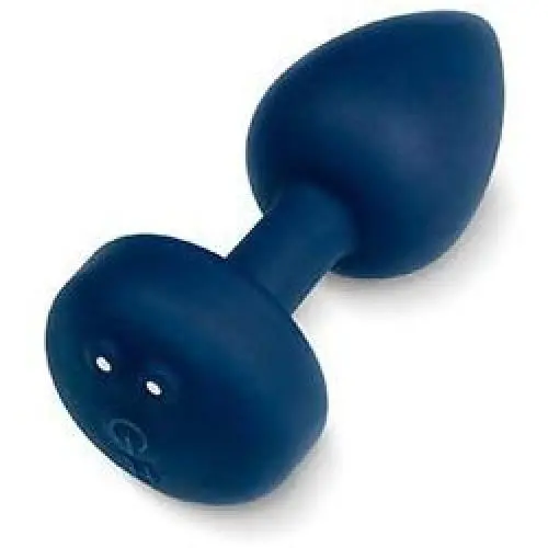 Gvibe Gplug Small Vibrating Butt Plug, Navy Blue Gvibe Gplug Small Vibrating Butt Plug, Navy Blue