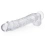 ZYYSQ 12.2 Inch Transparent Realistic Soft-ďîldɔ with Suction Cup with Suction Cup Base 100% is Very Suitable for Beginners and Womens Real Feelings ZYYSQ