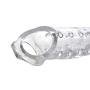 Size Matters 3 Inch Clear Extender Sleeve, 10.75" Length