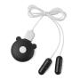 YUXINGER - Remote Control Pé-NiS Head Vi`brãtórs Bullet Male Charge 10 Frequency Sports Recovery & Muscle Aches - Black