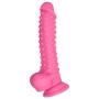 DJKFHIU 9.45 Inch Real Feel Personal Massager Realistic Silicone Soft-Dîldɔ DJKFHIU (Color : Pink)