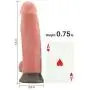 Wildfire Average Joe Miguel The Bartender, Vanilla Realistic Dildo with Strong Suction Cup for Vaginal G-spot and Anal Play