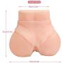 OrchidPavilion Realistic 3D Special Lòvely Dòll Lifelike Real Skin Full Safety Material Body Torso Size Women Adults Horse Toys Fun 2 Hòles for Man Men Happy Party