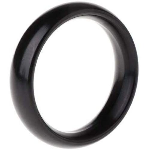 CONtenct-Toy Aluminum Alloy Eggplant Rings Brother Ring Adult Delay Male Ejaculation Daily Toys with Black