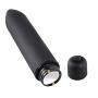 Mini Bullet Vibrator 10-Speed Vibration Black Waterproof Discrete Size 92mm Portable Stimulator Body Massager