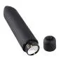 Mini Bullet Vibrator 10-Speed Vibration Black Waterproof Discrete Size 92mm Portable Stimulator Body Massager Mini Bullet Vibrator 10-Speed Vibration Black Waterproof Discrete Size 92mm Portable Stimulator Body Massager