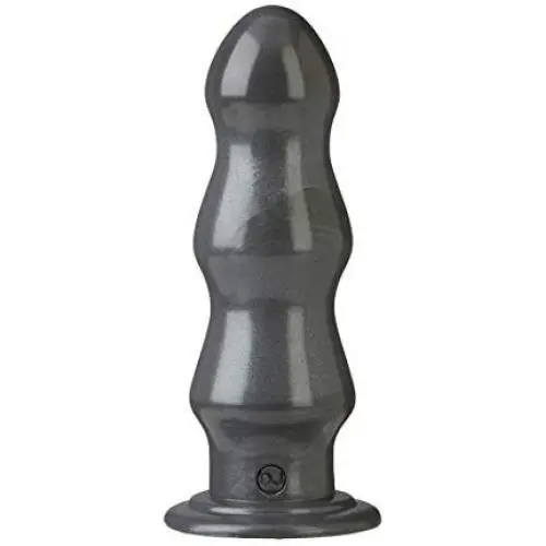 Doc Johnson American Bombshell - B-7 Tango - Vac-U-Lock and F Machine Compatible Dildo or Butt Plug - Gunmetal Grey Doc Johnson American Bombshell - B-7 Tango - Vac-U-Lock and F Machine Compatible Dildo or Butt Plug - Gunmetal Grey