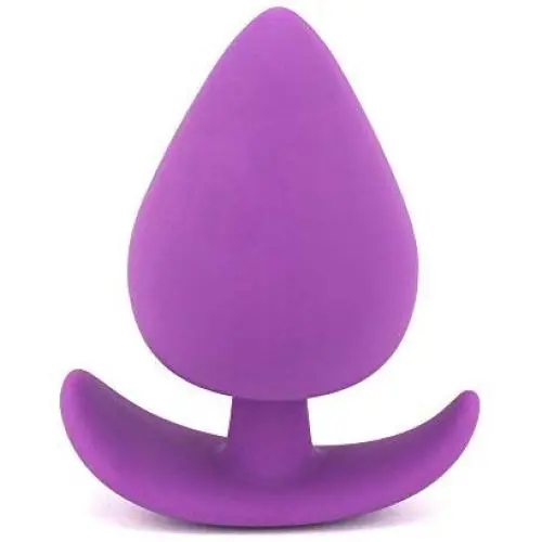 Anal Trainer Sex Toys Butt Plugs, Eastern Delights Elite Heavy Silicone 4 oz Adult Toys Purple